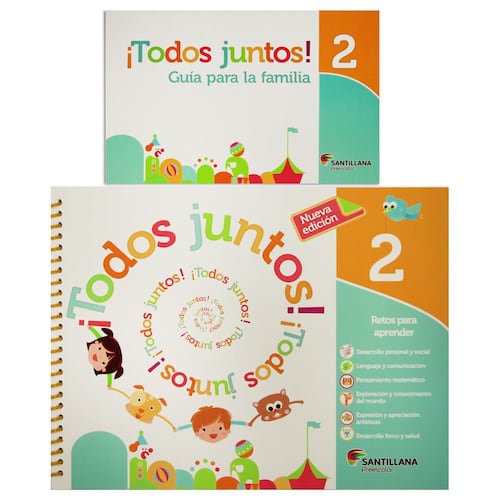 Pack ¡Todos Juntos! 2 Retos Para Aprender-Guía Para La Familia Ed14