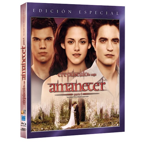 DVD Amanecer,  The Twilight Saga: Breaking Dawn - Part 1