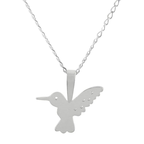 Collar Colibrí Plata .925 Dvillalpando