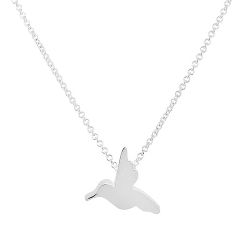 Cadena Con Dije Colibrí Plano