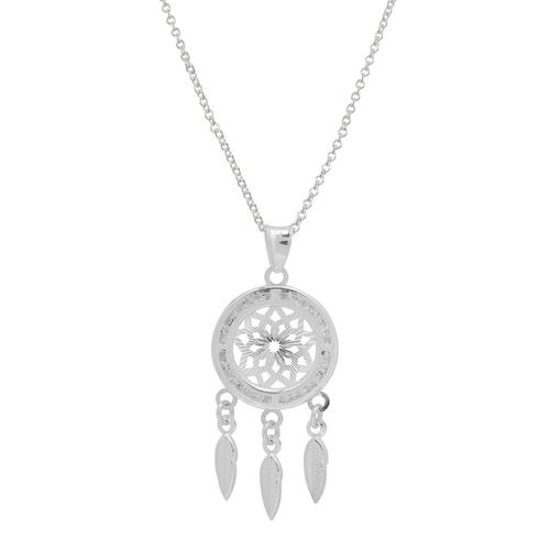 Cadena Con Dije Atrapa Sueños Plumas Gde Plata, Cadena, Con Dije Atrapa Sueños Plumas Gde, Villalpando