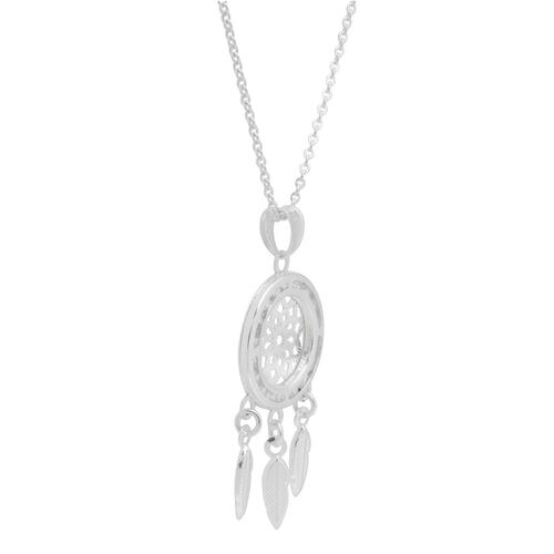 Cadena Con Dije Atrapa Sueños Plumas Gde Plata, Cadena, Con Dije Atrapa Sueños Plumas Gde, Villalpando