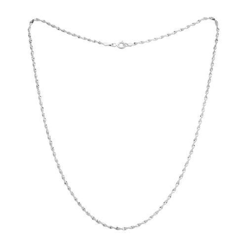 Cadena Super Singapur 030 Plata .925 Villalpando