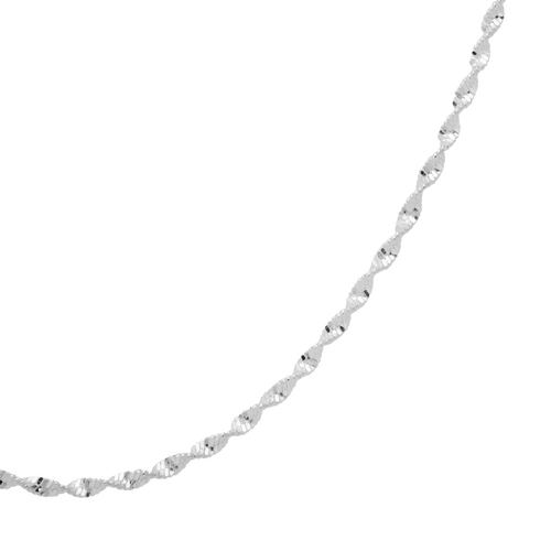 Cadena Super Singapur 030 Plata .925 Villalpando