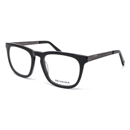 Armazón Oftalmico Negro para Hombre Nivada