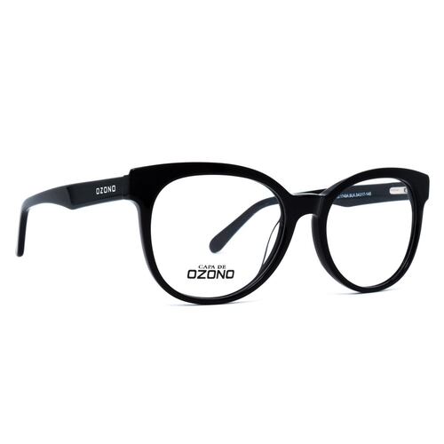 Lentes oftálmicos Capa de Ozono negro mujer
