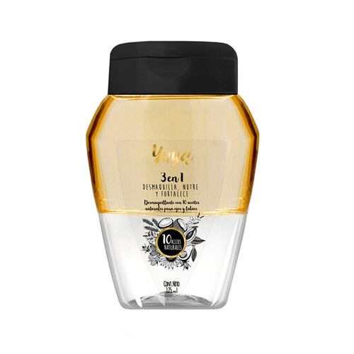 YUYA Desmaquillante 3 en 1 con 10 aceites naturales