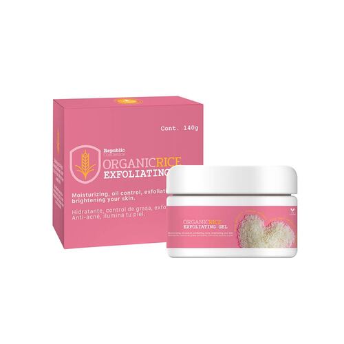 Exfoliante de arroz orgánico