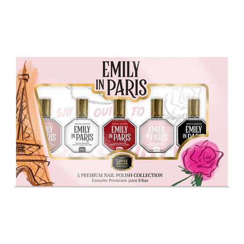 Esmaltes premium para uñas Emily In Paris