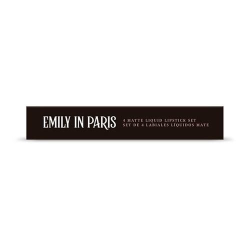 Set de 4 labiales líquidos mate Emily In Paris