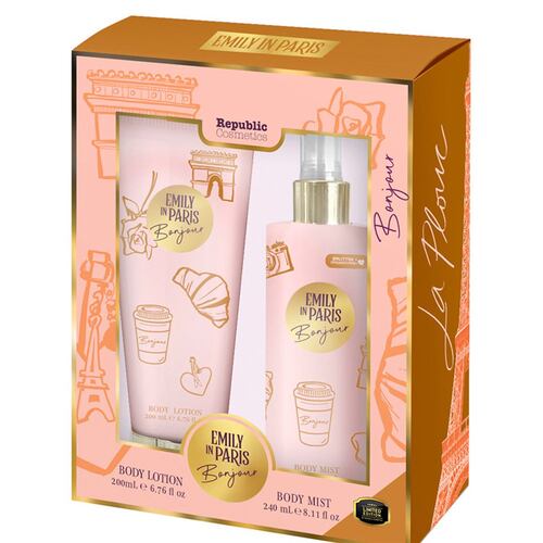 Body Lotion y Body Mist "Bonjour"