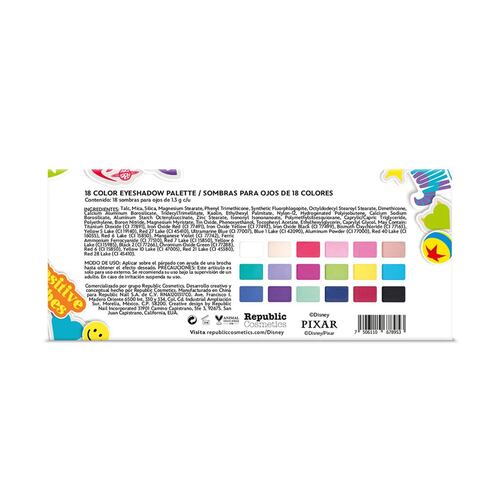 Set de Sombras 18 colores "Happy Faces"