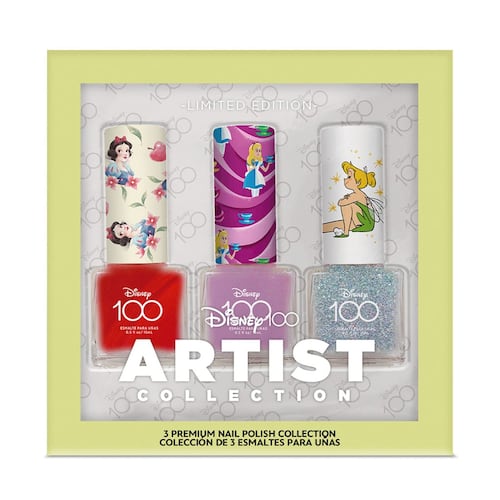 Set de 3 esmaltes "Artistas Mix Disney 100"