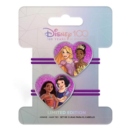 Set de 2 ligas para el cabello "Princesas"