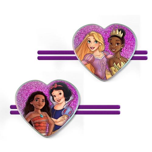 Set de 2 ligas para el cabello "Princesas"