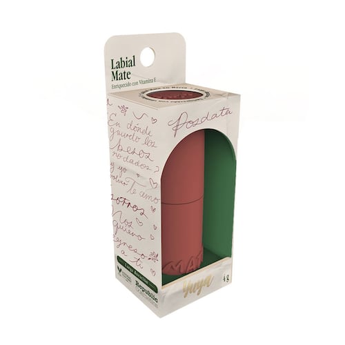 Labial Mate en Barra Posdata Yuya
