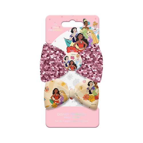 Disney Set de 2 Moños para Cabello Princesas