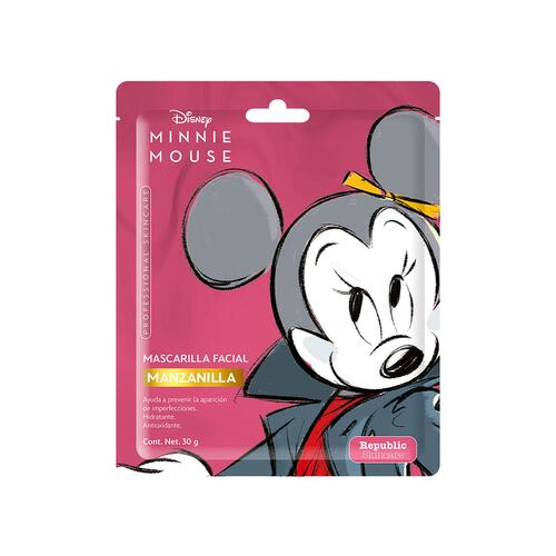 Disney Mascarilla Individual Minnie Manzanilla