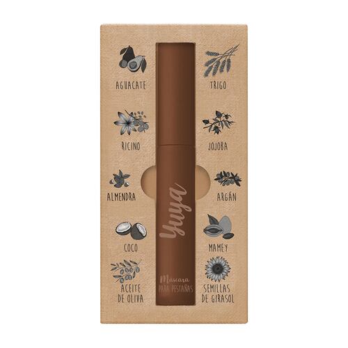 Máscara de Pestañas 10 Aceites Naturales Café Yuya