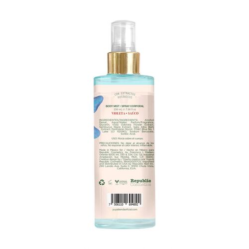 Body Mist Yuya Violeta y Sauco 236 ml para Dama