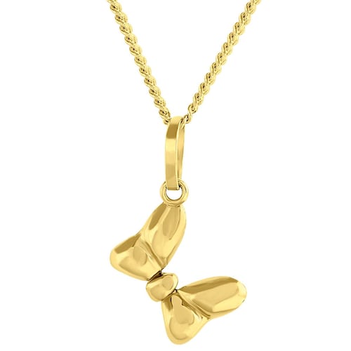 Collar Moño Minnie Pulido Oro 14K Disney