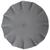 Set de 4 manteles redondos de poliester, color gris, marca CROWN BACCARA