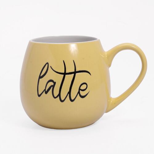 Tarro de ceramica 500ml diseño latte