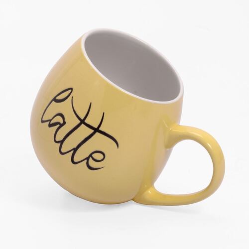 Tarro de ceramica 500ml diseño latte