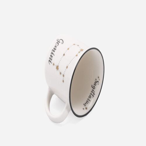 Taza zodiaco sagitario de porcelana 350ml diseño