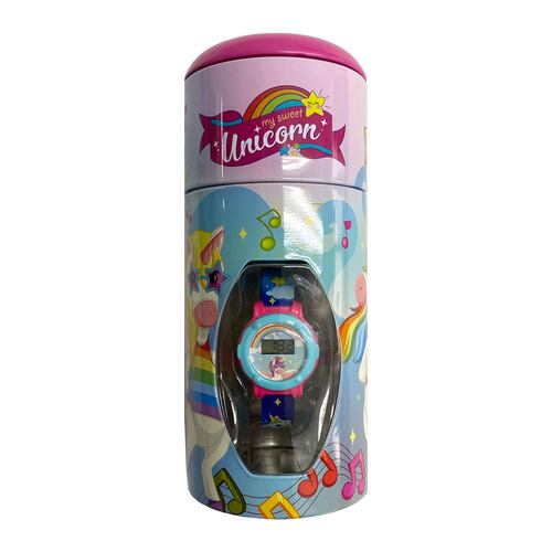 Reloj Digital Básico Unicornios Switch