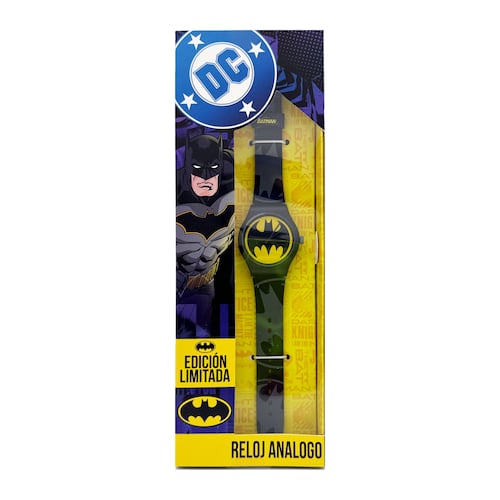 Reloj DC COMICS de Batman 85 Aniversario Edición Limitada Classic Batman Logo
