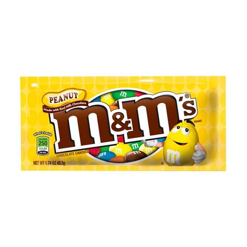 Chocolate M&M's con Cacahuate 49.3g