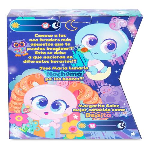 Muñeco Ksi-Merito Gemelo Noche Neonato Distroller