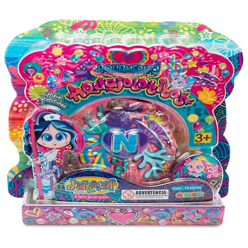 Muñeco Distroller Aquamerito Ajolote Rosa