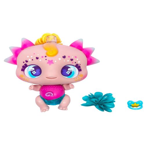 Muñeco Distroller Aquamerito Ajolote Rosa