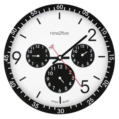 Reloj de pared NINE2FIVE PCLS01NG