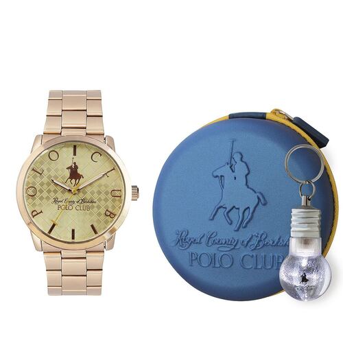 Set Reloj Polo Club PCHK02RGBG Dama