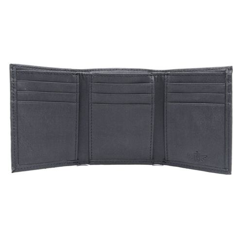 Cartera Negra Tarjeteros Hombre Sanborns Porta Documentos Para