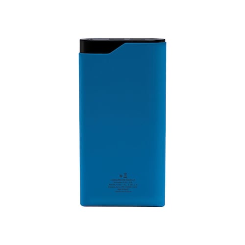 Batería Portátil 10K MAH Azul con Display Mobifree