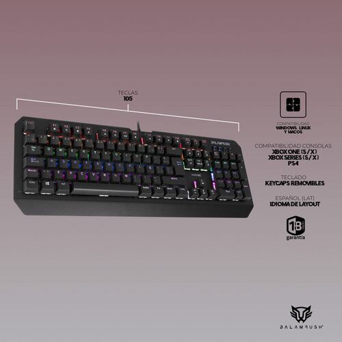 Teclado Gamer Havoc KG740