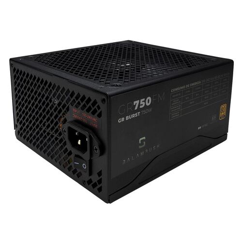 Fuente de Poder ATX GR Burst GR750 750w Negro