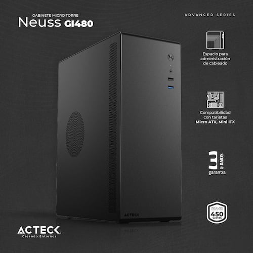 Gabinete Mini Torre Neuss GI480