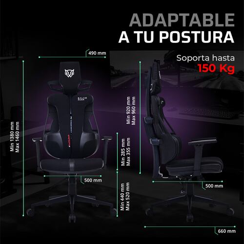 Silla Gamer BALAM RUSH Bolt Rush PT