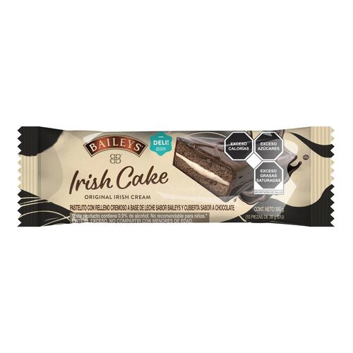 Pastelito Irish Cake Amico Baileys Colosseo 390g