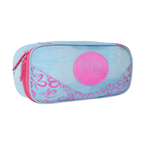 Lapicera Azul Pink Label
