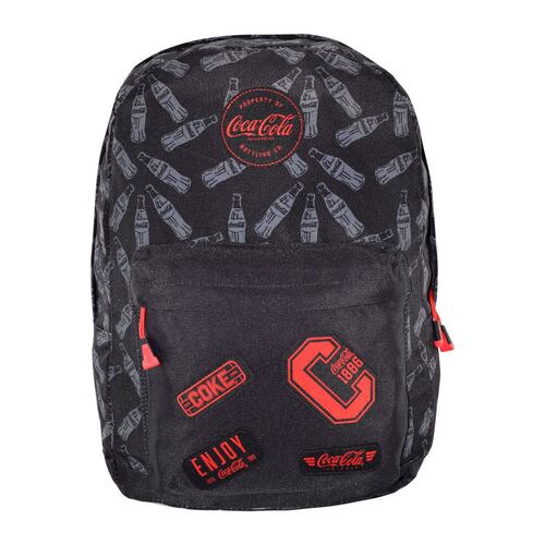 Mochila Negra CCX-00003B Coca Cola