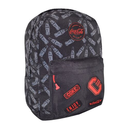 Mochila Negra CCX-00003B Coca Cola