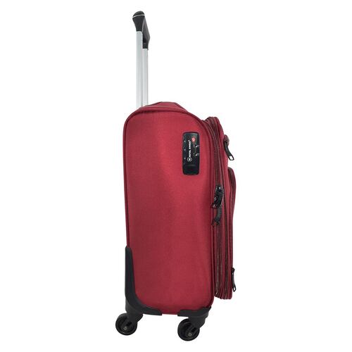 Maleta de Viaje Royal Swiss con Ruedas Rojo Interlaken 18"