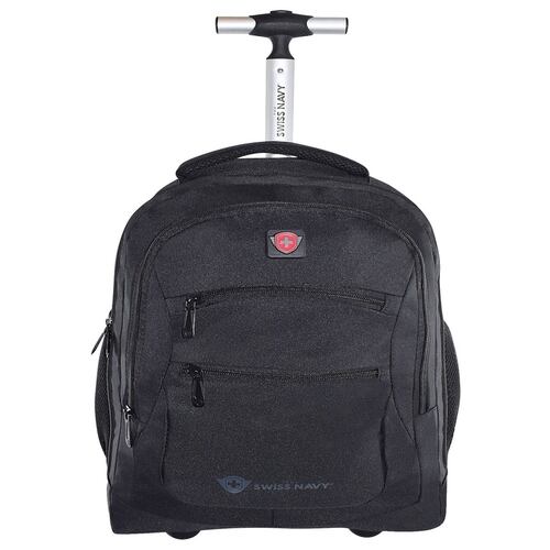 Mochila Rodante Negro Swiss Navy