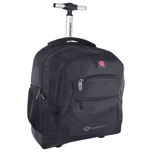 Mochila Rodante Negro Swiss Navy